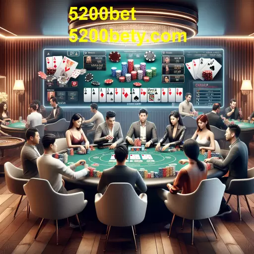 A Ascensão do Poker Online no 5200bet